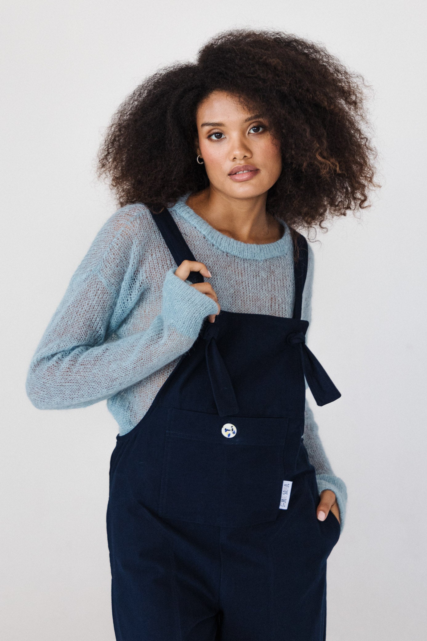 Classic Dungarees - Navy