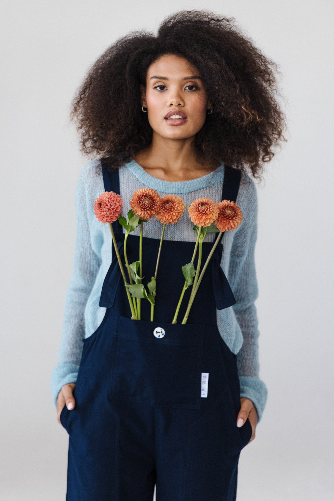 Classic Dungarees - Navy