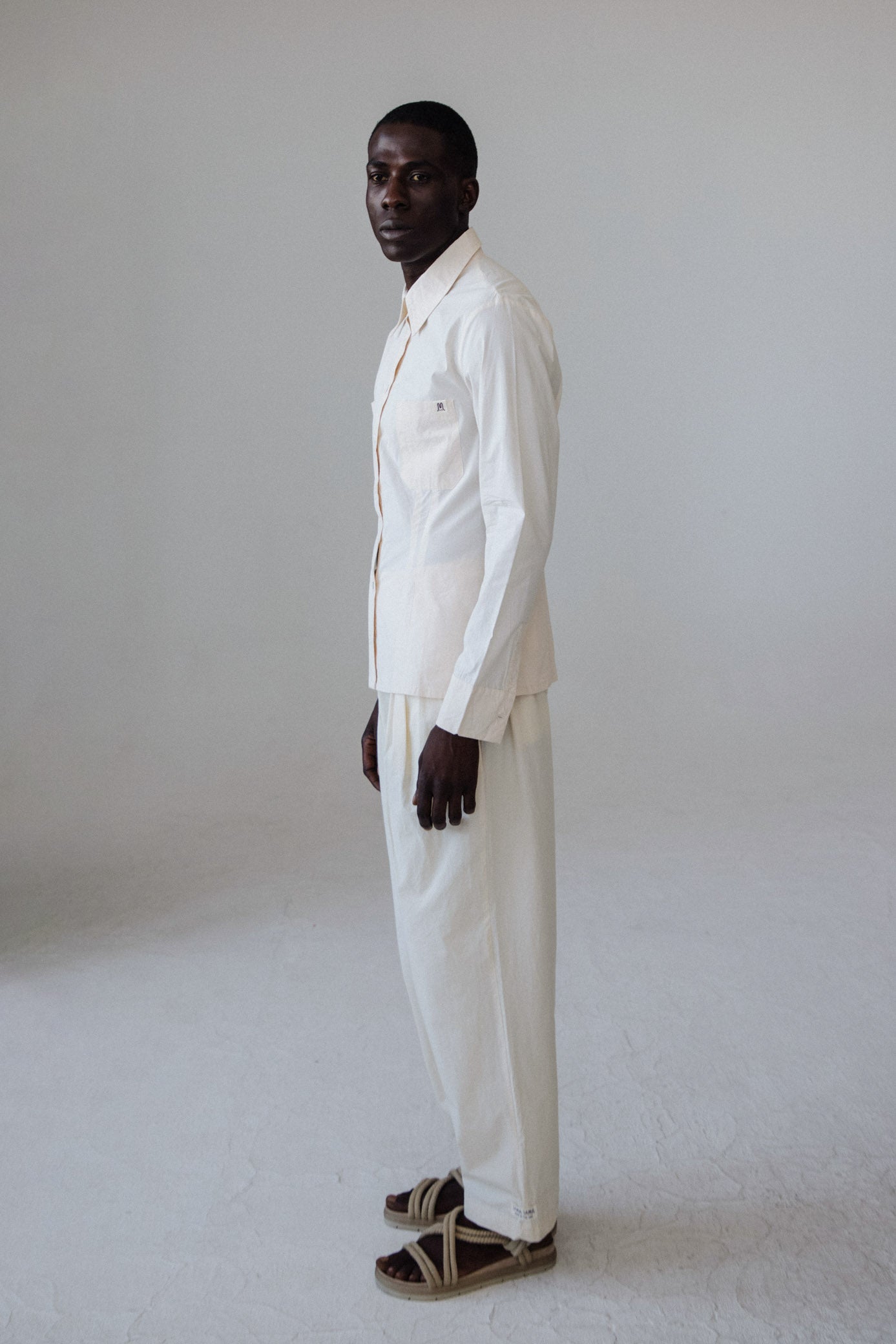 Pleated Trousers - Sand