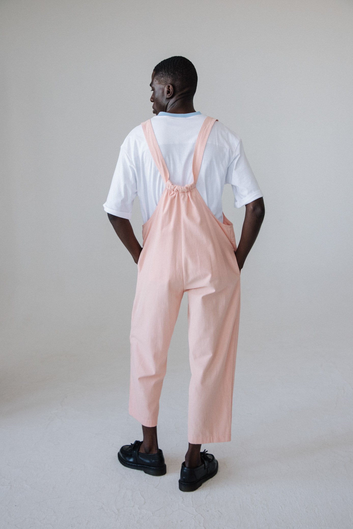 Classic Dungarees - Peach