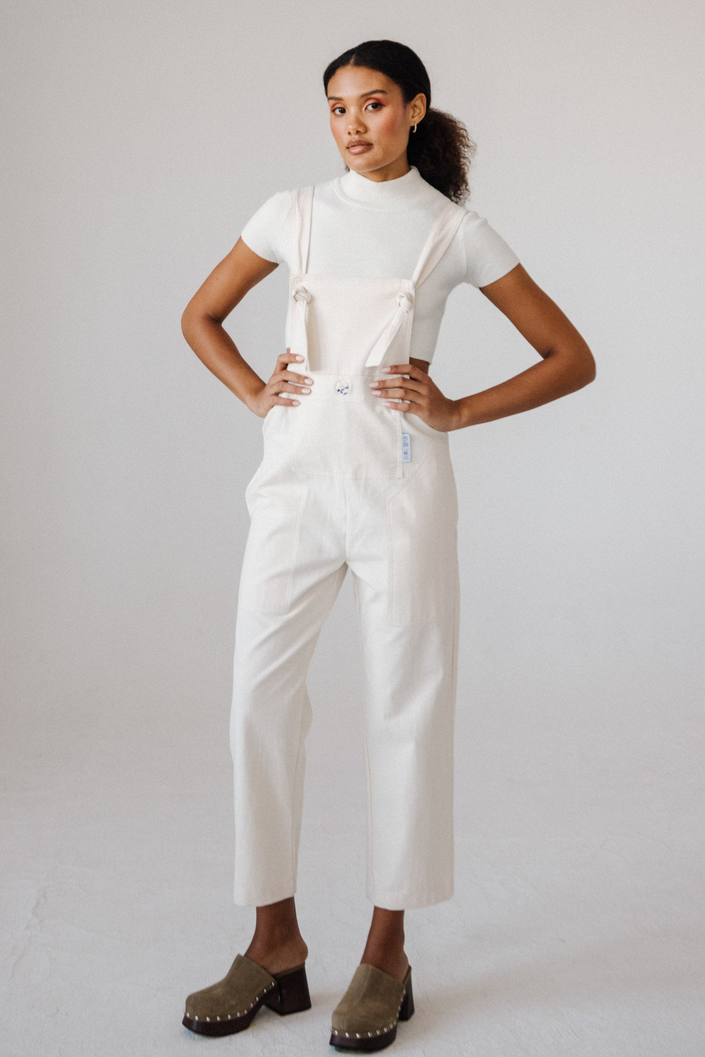 Classic Dungarees - Natural