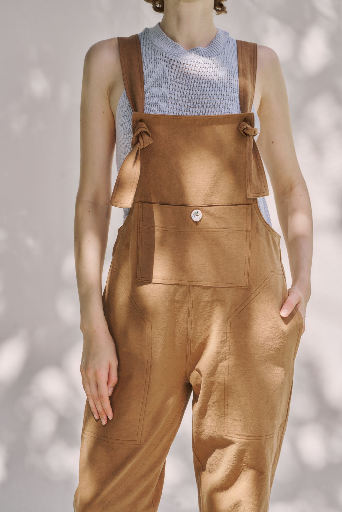Classic Dungarees - Cinnamon