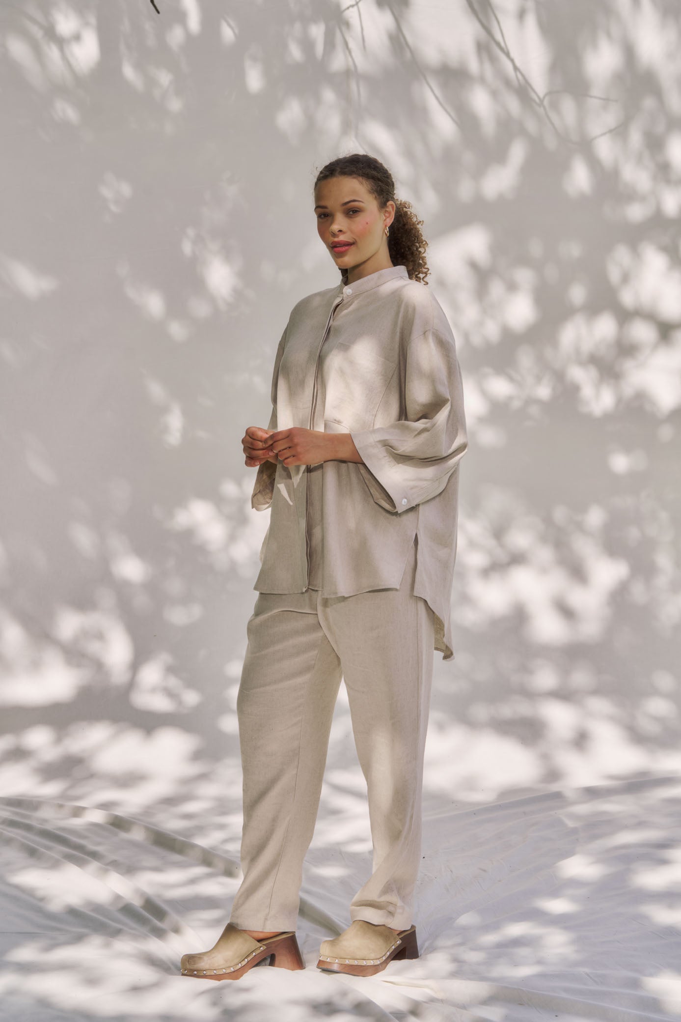 Trulli Blouse - Flax