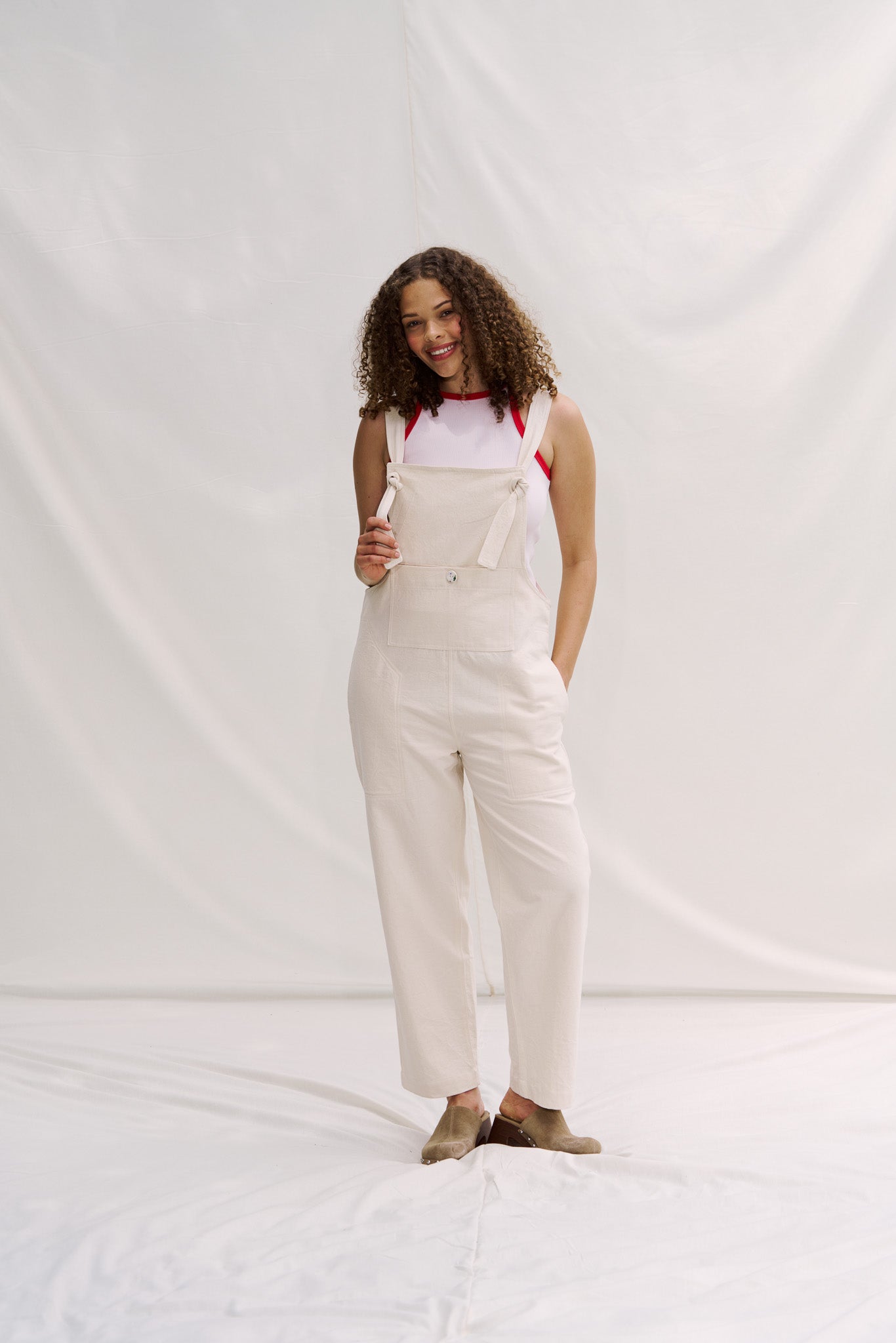 Classic Dungarees ― Natural