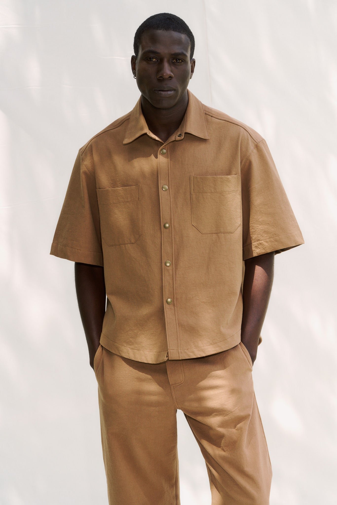 Classic Shirt ― Cinnamon