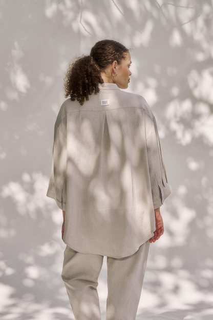 Trulli Blouse ― Flax