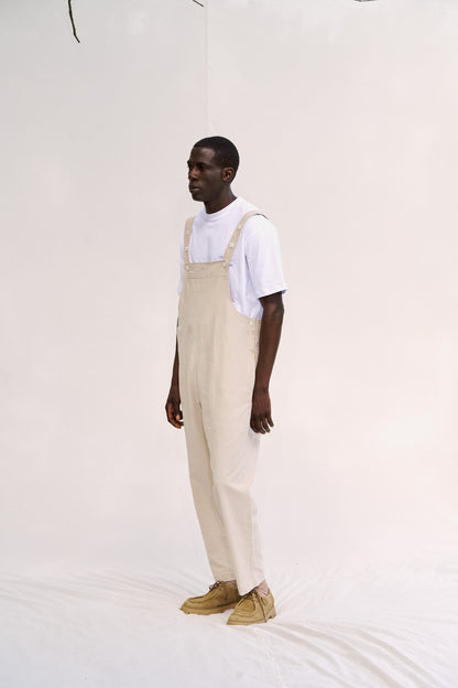 Salento Dungarees ― Flax