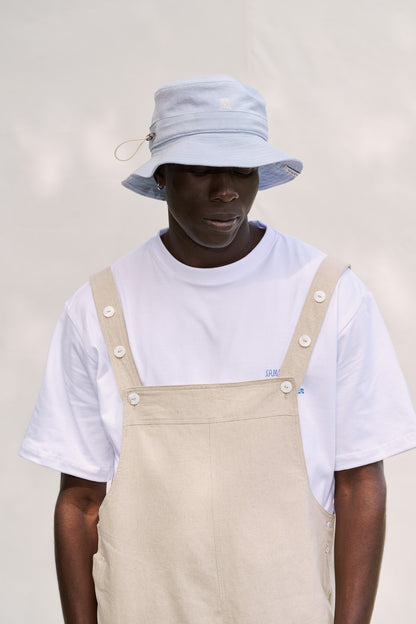 Salento Dungarees ― Flax