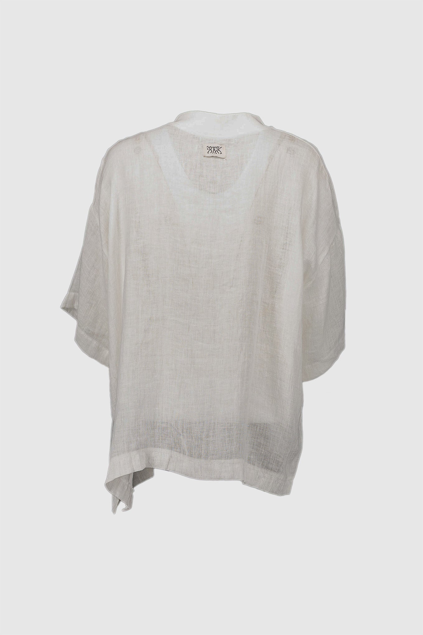 Square Tee - Raw Sheer